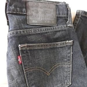 Levi's 511 Slim Fit Straight Leg Jeans Sz 29x32
